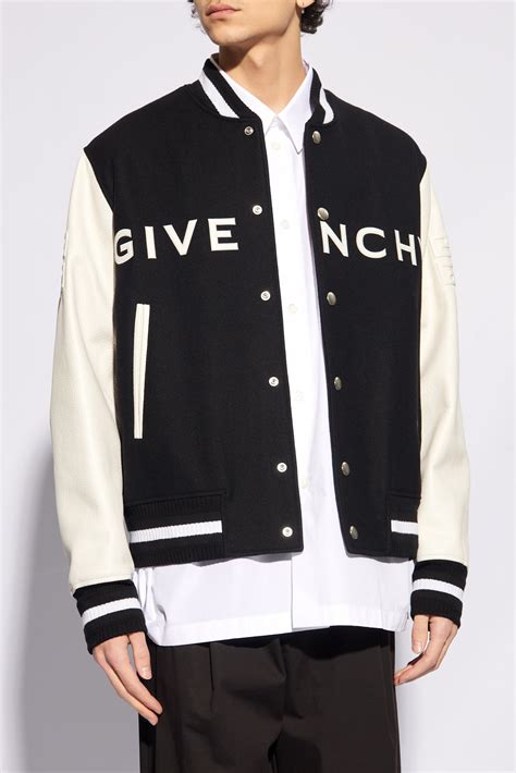 givenchy bomber jacket men|givenchy metal clip blazer men.